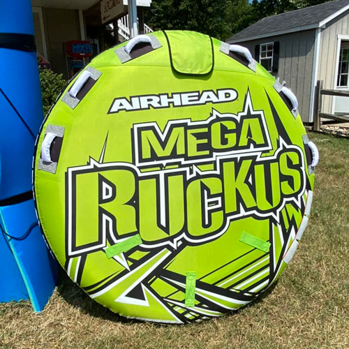 LKA Shoreline Rentals Airhead Mega Ruckus Tube for rent